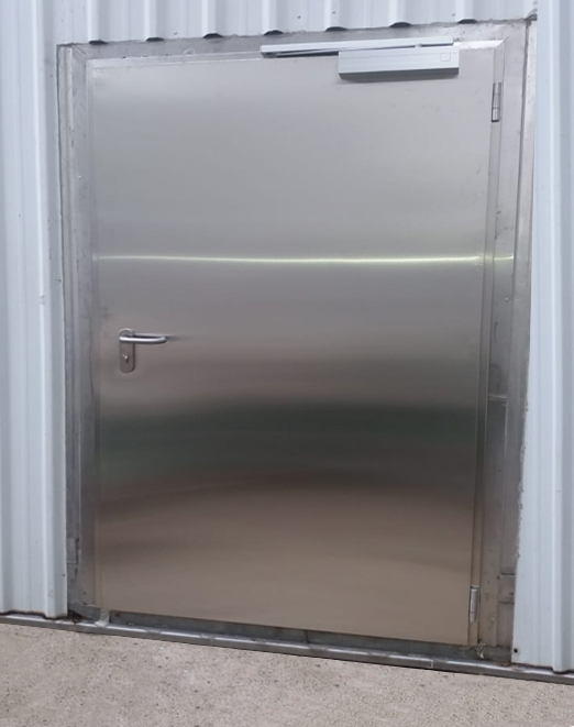 Puertas Cortafuego de 1 Y 2 Hojas Línea Inox